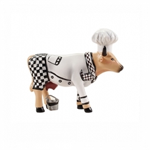 CowParade - Chef Cow, size Small
